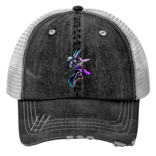Discover Dark Magician Yugioh Duel Monsters Anime Print Trucker Hats