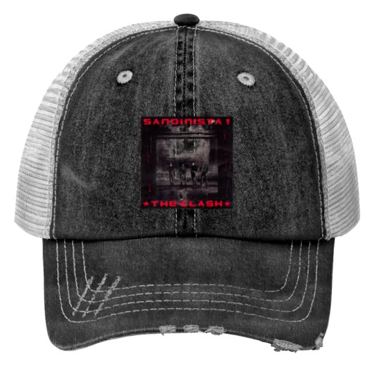 Discover The Clash - Sandinista / Unisex Cotton Print Trucker Hats