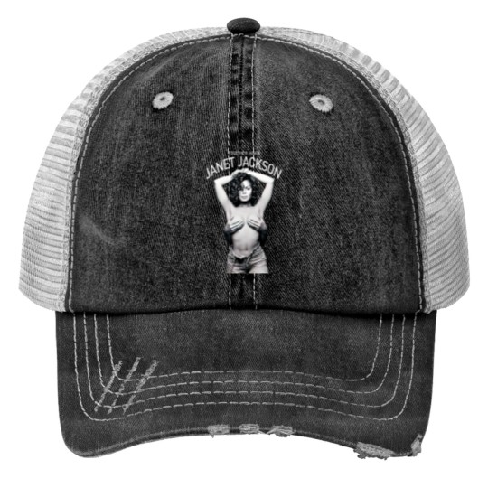 Discover Janet Jackson Rolling Stone 1993 Vintage Print Trucker Hats
