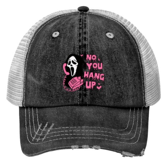 Discover Ghost Face Print Trucker Hats - Custom Design