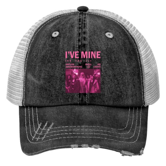 Discover Ive Mine The 1st Kpop Print Trucker Hat Collection