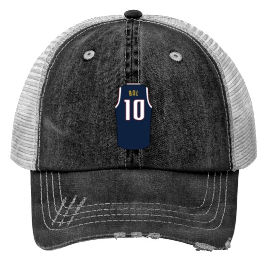 Discover Bol Bol Jersey Print Trucker Hats