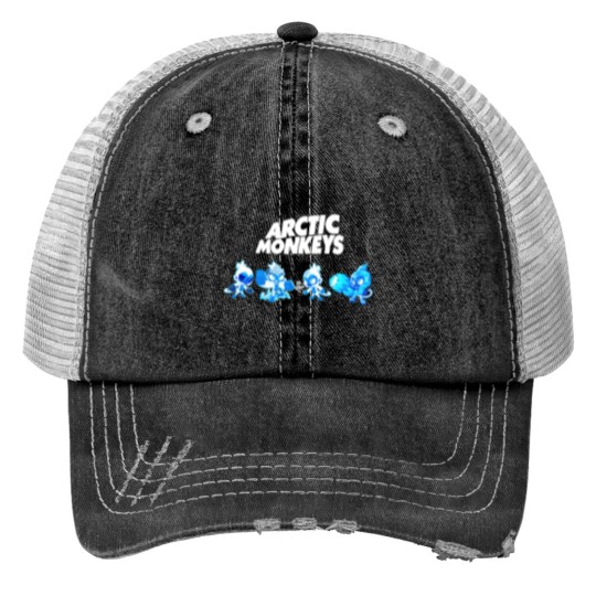 Discover Arctic Monkeys Bloon Print Trucker Hats
