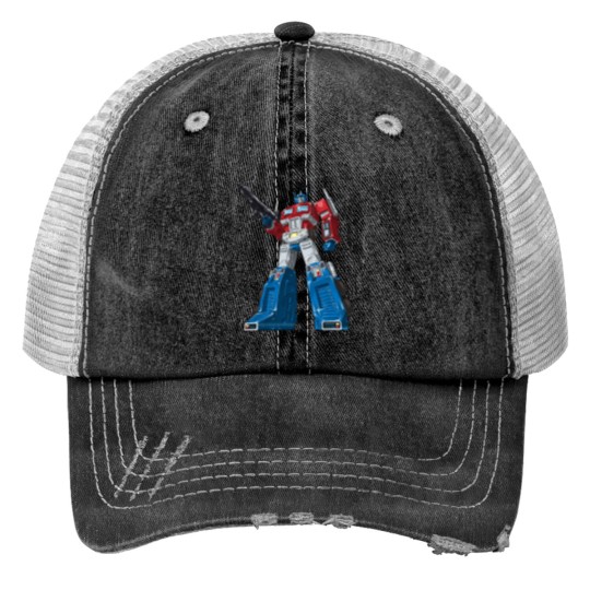 Discover Optimus prime Print Trucker Hats