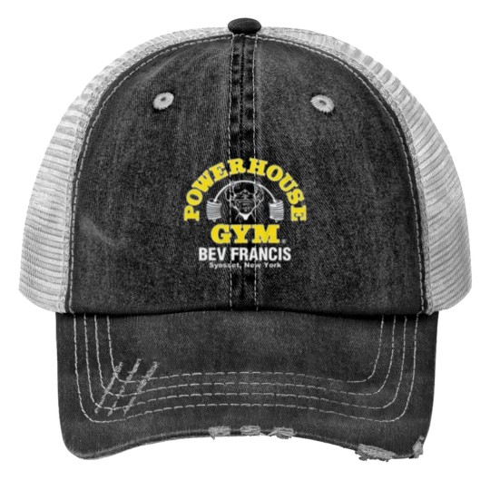 Discover Unisex Powerhouse Gym Short-Sleeve Print Trucker Hats