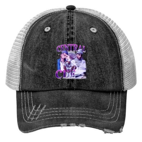 Discover Central Cee 90s Vintage Print Trucker Hats