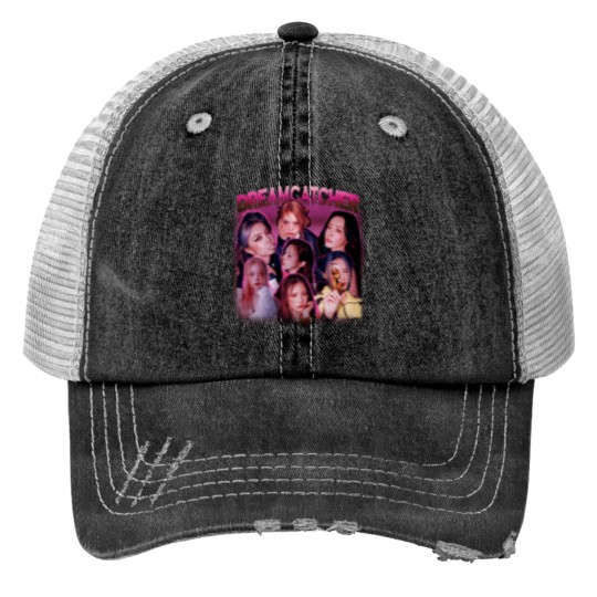 Discover Dreamcatcher Kpop Print Trucker Hats, Dreamcatcher Album Print Trucker Hats Music