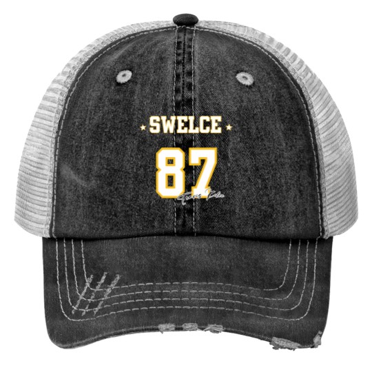 Discover Swelce Jersey, Swift Kelce Print Trucker Hats, Womens Chiefs Fan Print Trucker Hats