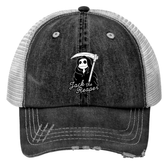 Discover Jack the Reaper - Halloween - Print Trucker Hats