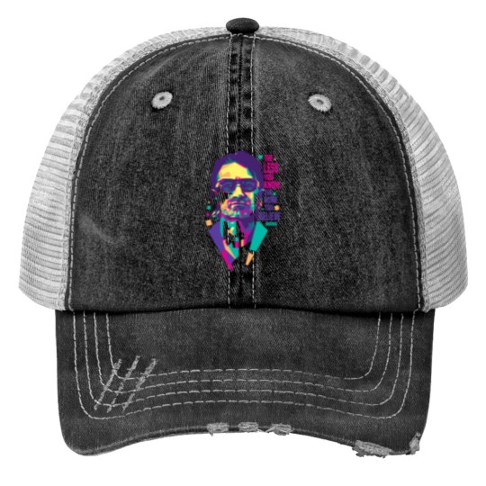 Discover BONO U2 WPAP Print Trucker Hats
