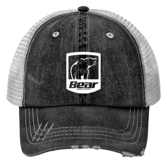 Discover bear archery Print Trucker Hats