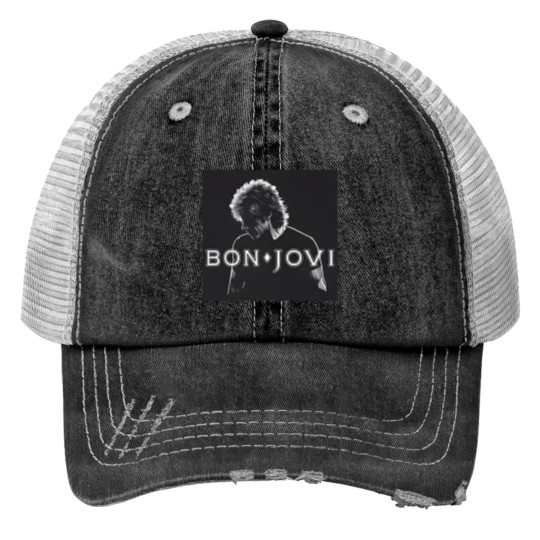 Discover Bon Jovi Band Print Trucker Hats, Bon Jovi Band Print Trucker Hats