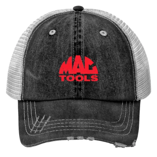 Discover Mac Tools Classic Print Trucker Hats