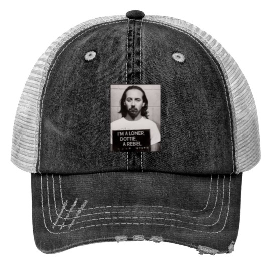 Discover Pee Wee Herman Print Trucker Hats