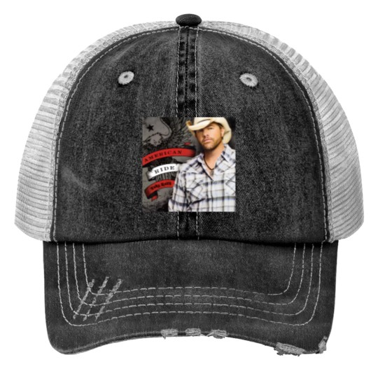 Discover Toby Keith Print Trucker Hats