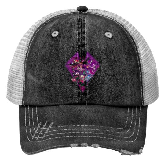 Discover INVADER ZIM Print Trucker Hats