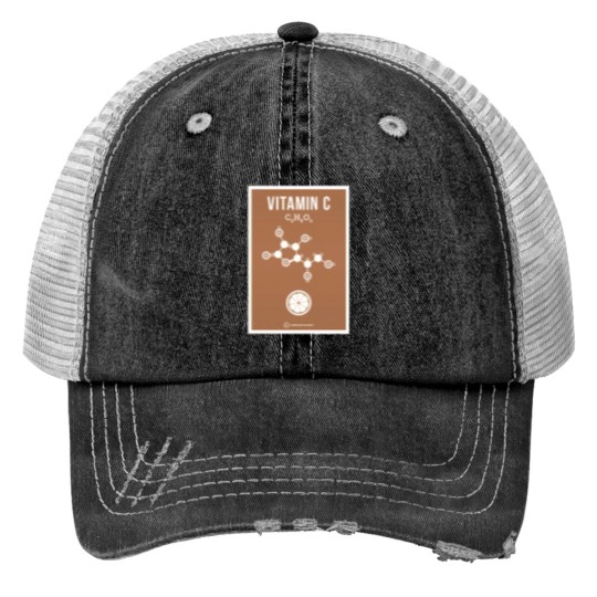 Discover vitamin c Print Trucker Hats