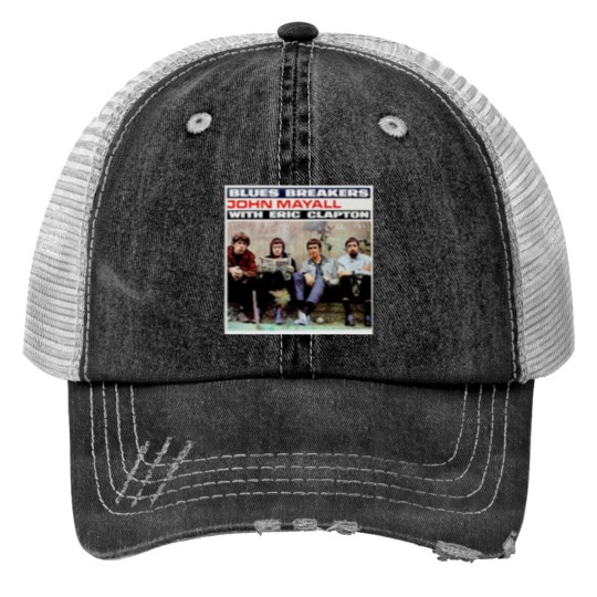 Discover Blues Breakers John Mayall With Eric Clapton Print Trucker Hats