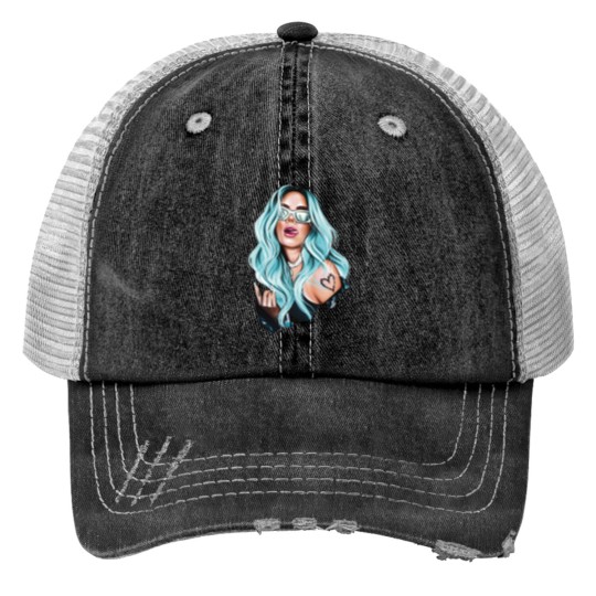 Discover La Bichota Printed Trucker Hats for Karol G Fans