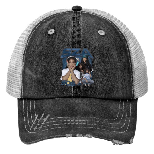 Discover Vintage SZA Good Days Print Trucker Hats, SZA 90s Print Trucker Hats