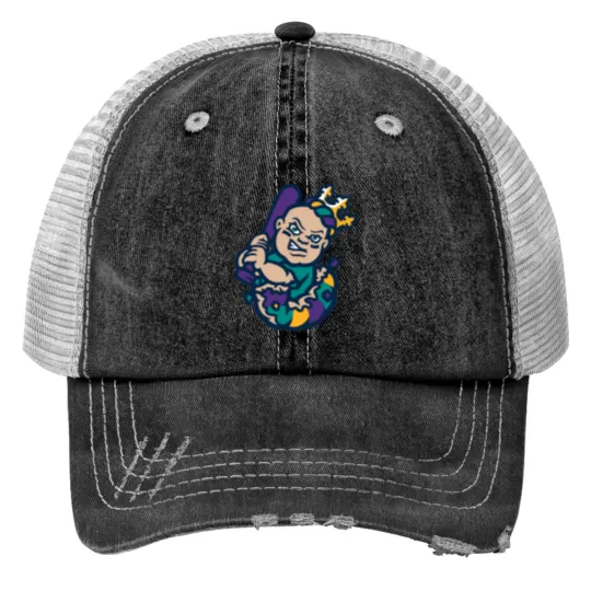 Discover New Orleans Baby Cakes Sport Club Print Trucker Hats