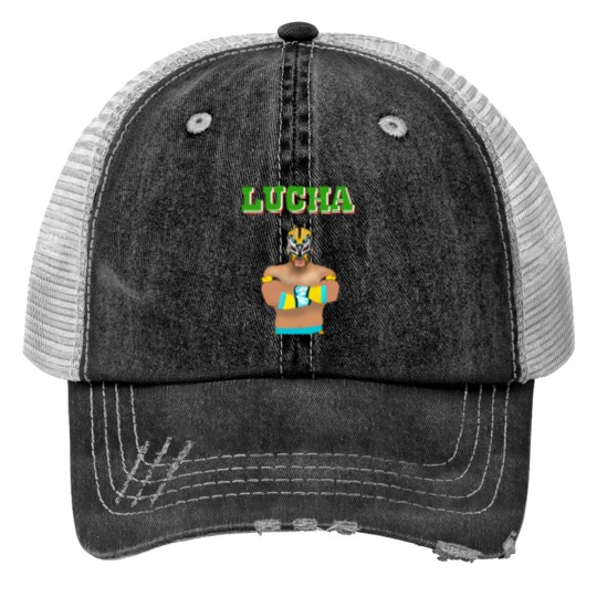 Discover LUCHA! | Kalisto Print Trucker Hats