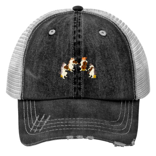 Discover Cat Symphony Print Trucker Hats