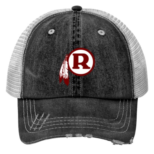 Discover Redskin 1970 Print Trucker Hats
