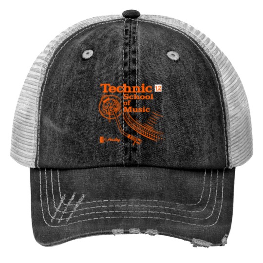 Discover deejay technic - Old School - Print Trucker Hats
