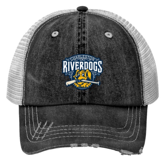 Discover Game of Charleston Riverdogs Baseball Print Trucker Hats