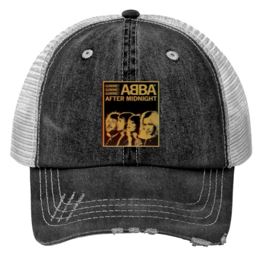 Discover A.B.B.A. Music Tour Print Trucker Hats - Trendy Fan Gear