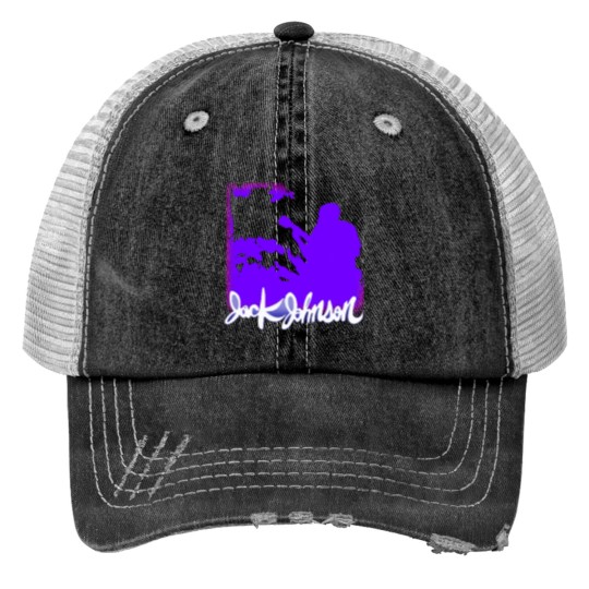 Discover Jack Johnson Print Trucker Hats