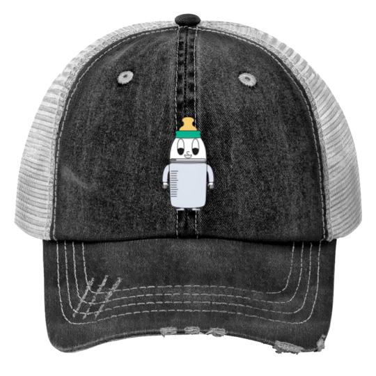 Discover Baby-Bottle Egg - Baby Bottle - Print Trucker Hats