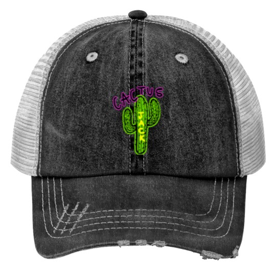 Discover cactus jacks Print Trucker Hats