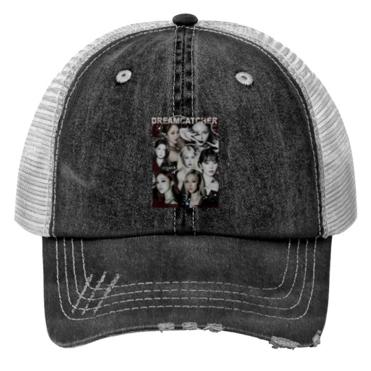 Discover Dreamcatcher Kpop Print Trucker Hats