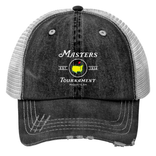 Discover The Masters Tournament Est.1934 Augusta National Golf Club Print Trucker Hats