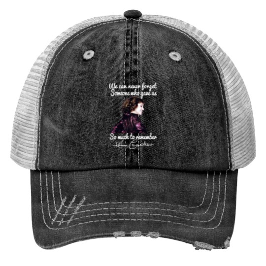 Discover Karen Carpenter Never Forget Short Sleeve Print Trucker Hats