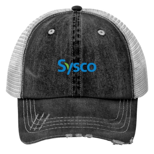 Discover Baffling Sysco Design Print Trucker Hats