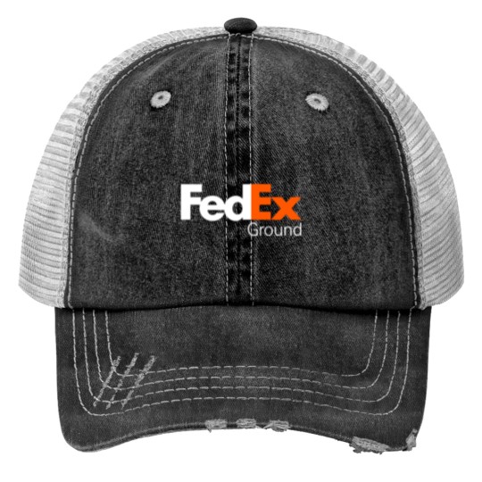 Discover Print Trucker Hats - FedEx Ground and Express