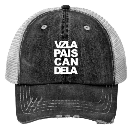 Discover VENEZUELA PAIS CANDELA Print Trucker Hats