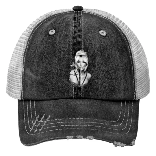 Discover CIAO Kim Pasta Print Trucker Hats, Kim Kardashian Print Trucker Hats