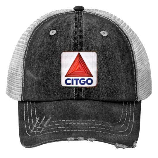 Discover Citgo Sign Print Trucker Hats