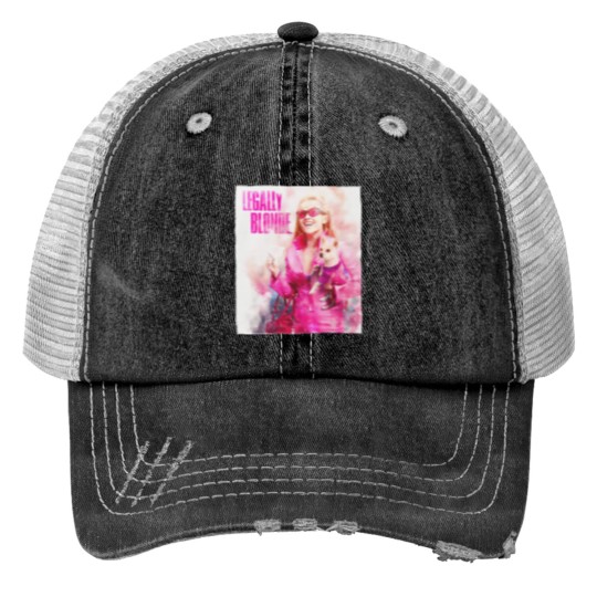 Discover Legally Blond Elle Woods Reese Witherspoon Print Trucker Hats