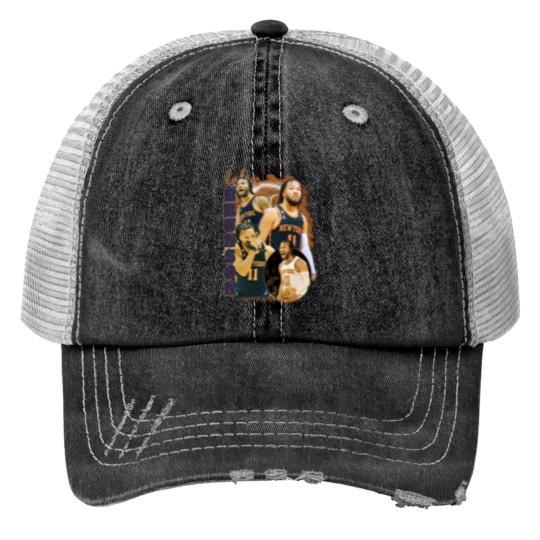 Discover Jalen Brunson Print Trucker Hats, Basketball Print Trucker Hats