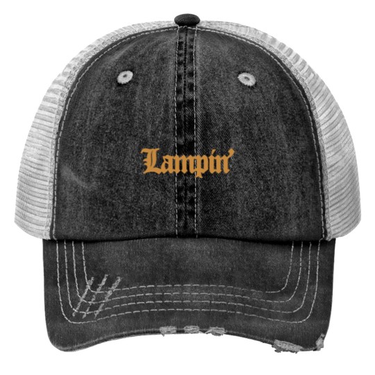 Discover Lampin Leon Print Trucker Hats
