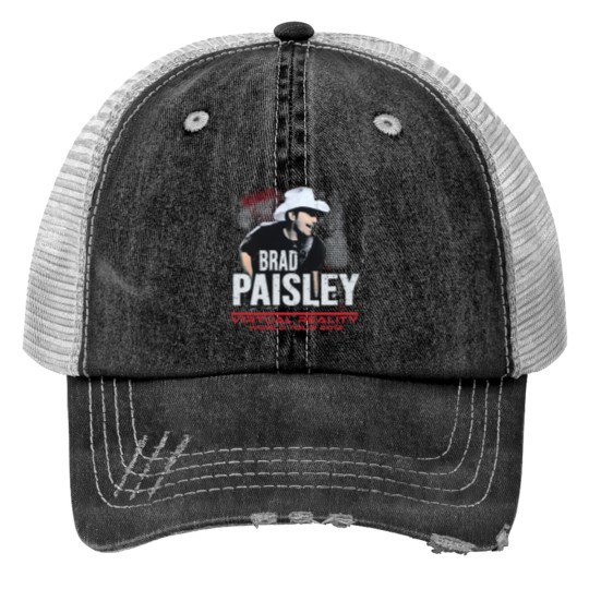 Discover Brad Paisley Concert Print Trucker Hats
