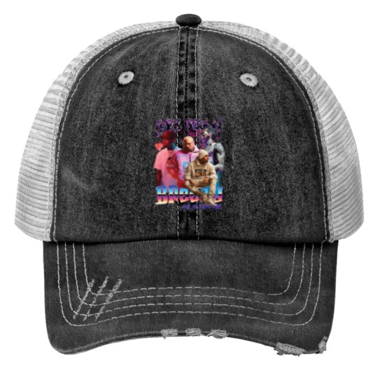 Discover Chris Brown 2024 Concert Breezy Print Trucker Hat