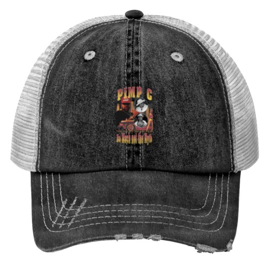 Discover Pimp C Da Mack Not The Myth Print Trucker Hats