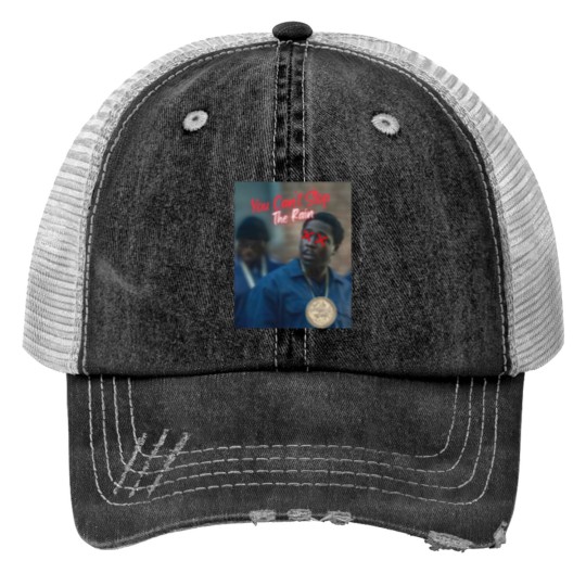 Discover BMF You Cant Stop The Rain Print Trucker Hats Print Trucker Hats