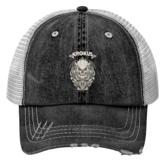 Discover Krokus Print Trucker Hats